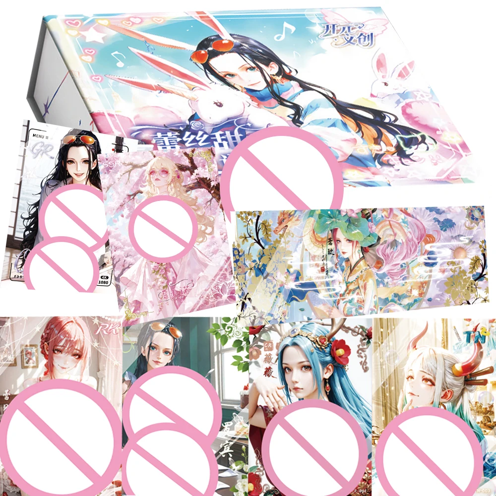 

Anime One Piece Goddess Collection Cards Popular and Beautiful Girl Fairy Tale Dreamland Unique Charm Temptation Rare Cards Gift