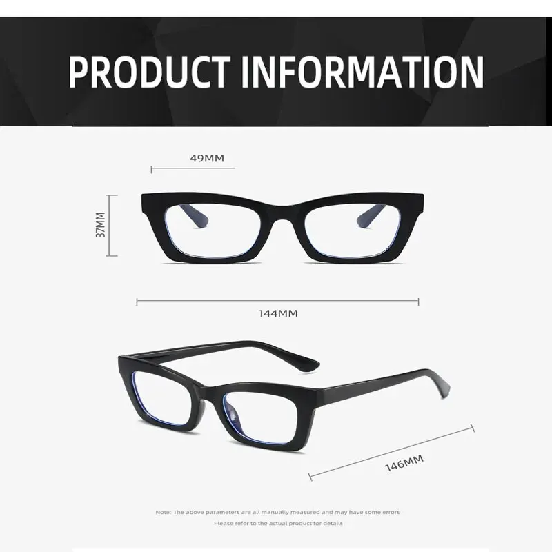 Retro Bag Color Anti-blue Glasses Europe And The United States Ins Wind Flat Mirror Female Color Glasses image 6