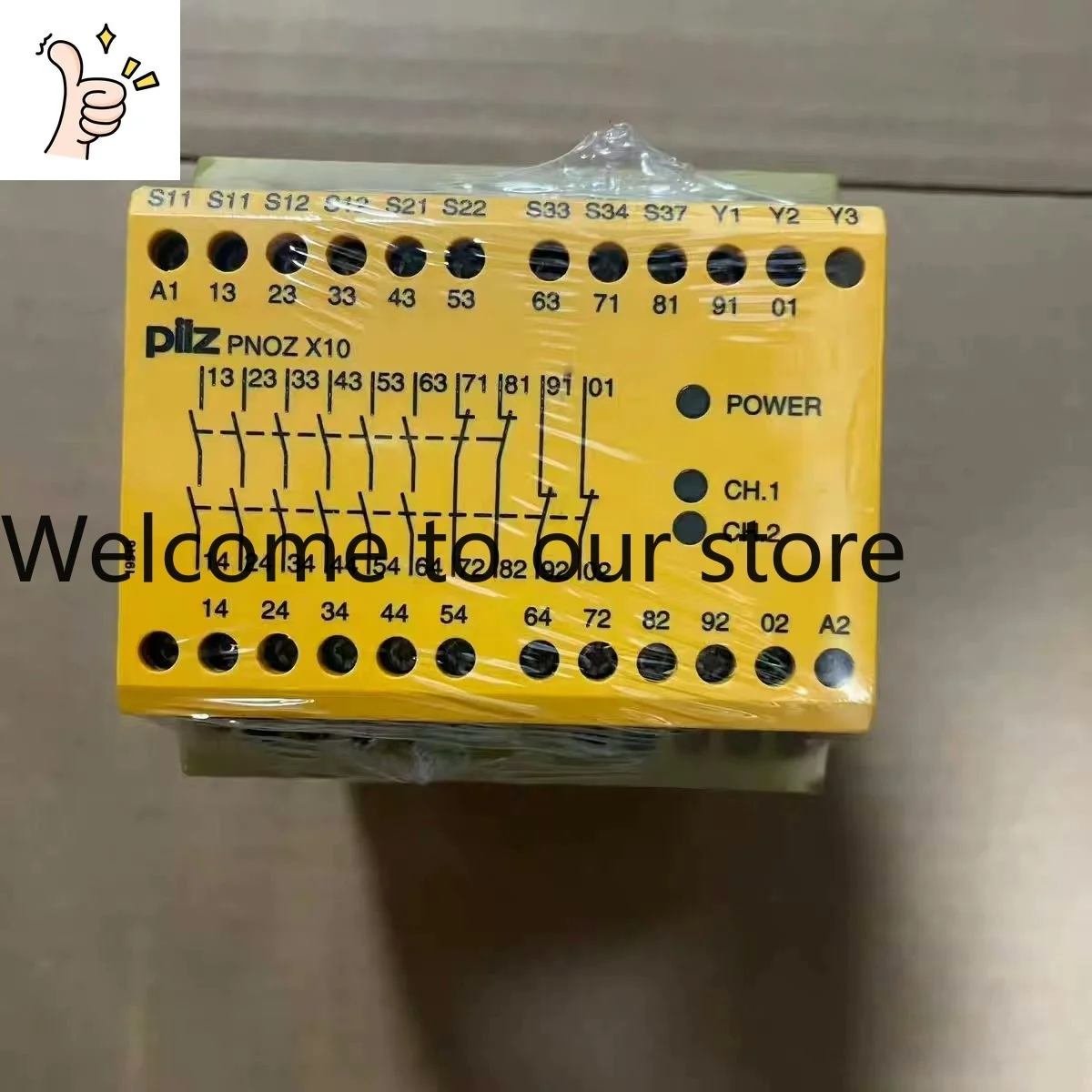Pilz Safety Relay Pilz X10 774709 Brand New Original Genuine