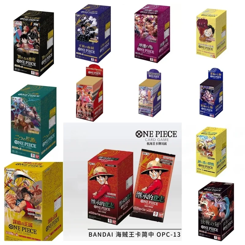 One Piece TCG Booster Box Set EB03-EB04 & OP03-OP16 Japanese Heroines Egghead Pillars Kingdoms Future Emperors