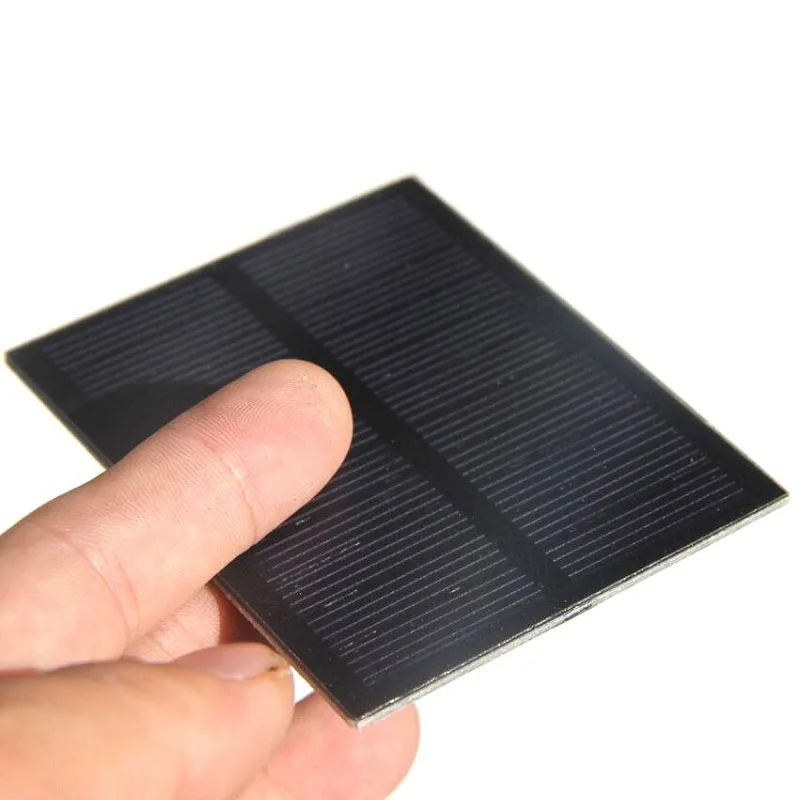 0.5W 5.5V PET ラミネートソーラーパネル 76x60mm DIY おもちゃプレートミニソーラーキット用