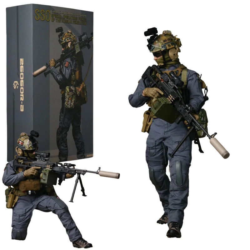 In stock EASY SIMPLE 26060R-B 1/6 Russian SSO Special Operations Forces Action Figure Model Toy Gifts