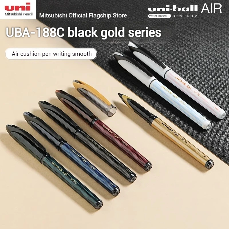 Japanese Stationery Uni Gel Ink Pen Uni-ball AIR UBA-188 0.5mm Ballpiont Pen Back To School Quick Dry Office Stationery Supplies