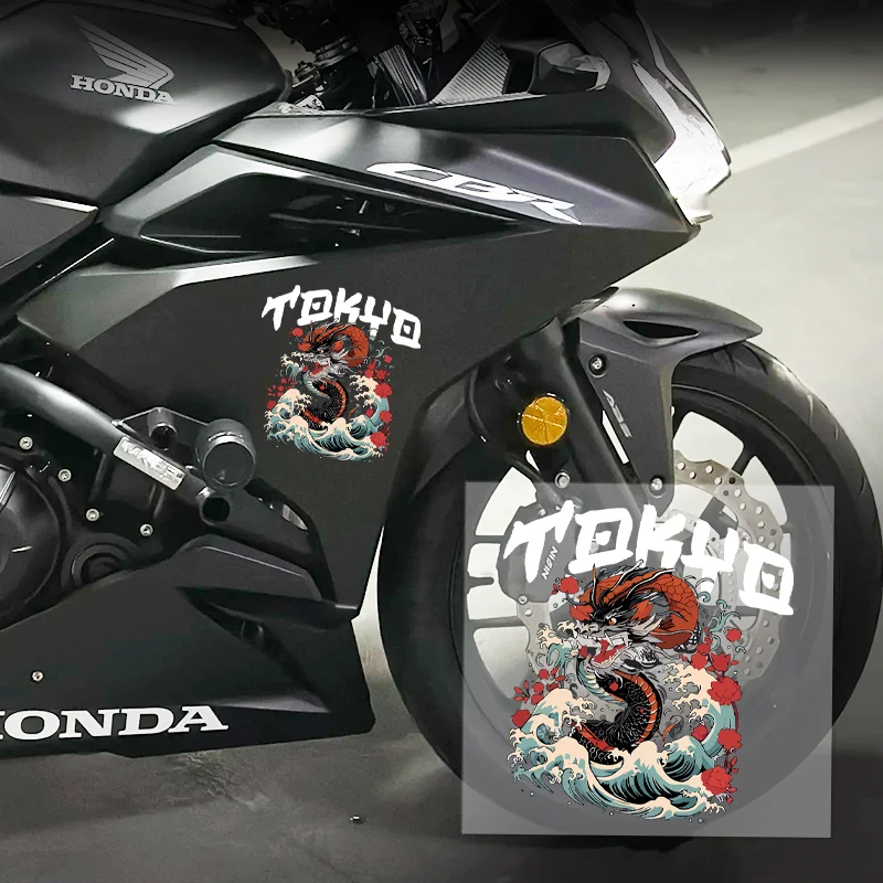 

Japanese creative Donghai Dragon King pattern car sticker, suitable for PVC decorative stickers on car bodies and motorcycles