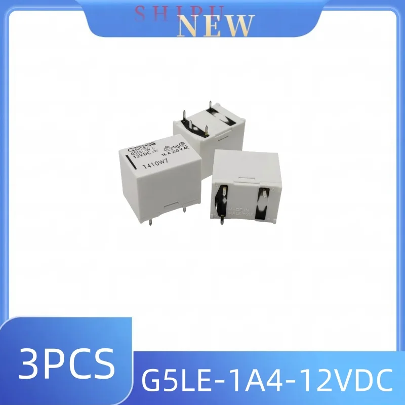 

3PCS G5LE-1A4-12VDC relays a set of normally open 10A