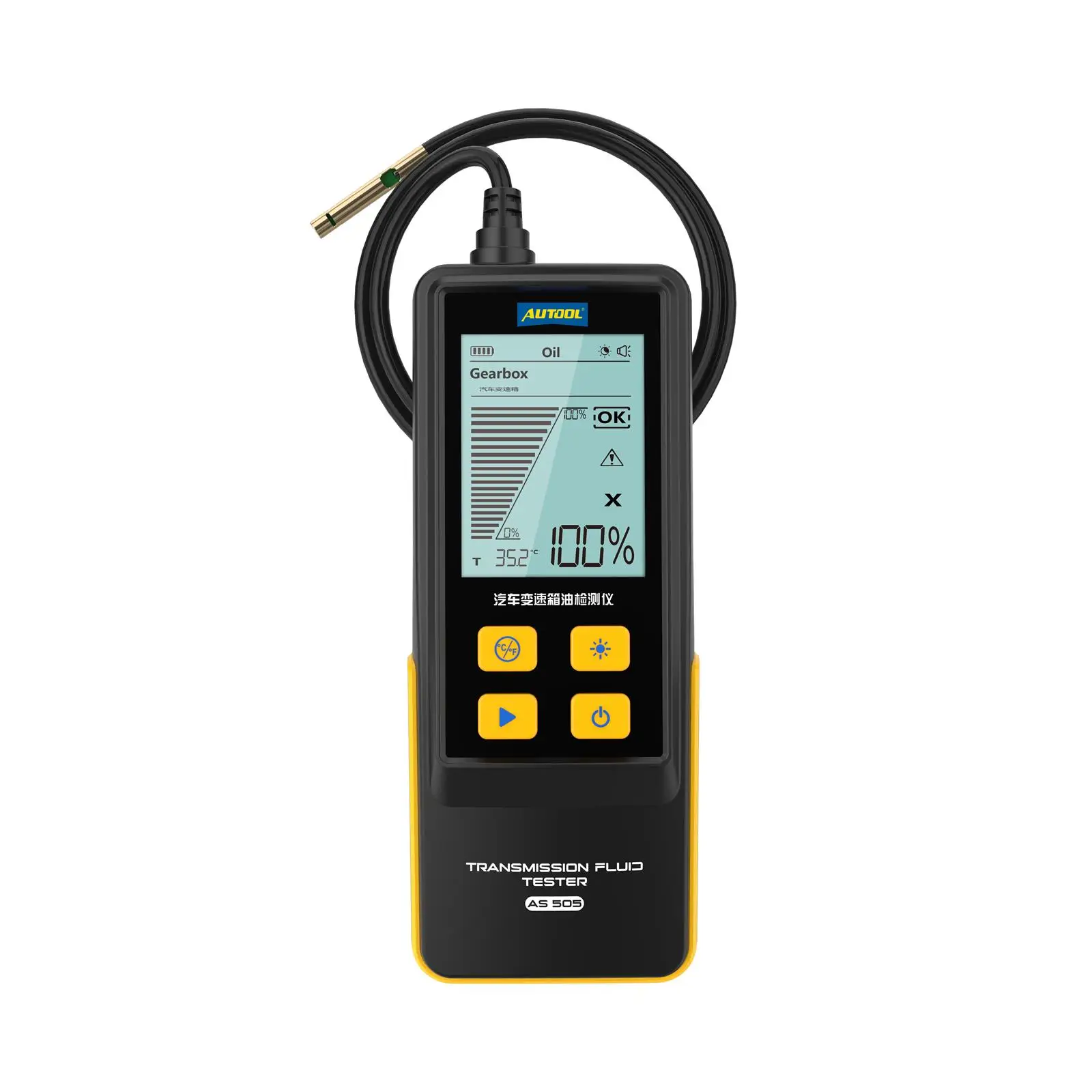 AUTOOL AS505 Temperature Transmittance ATF Automotive Transmission Fluid Measurement Diagnostic Tools for car