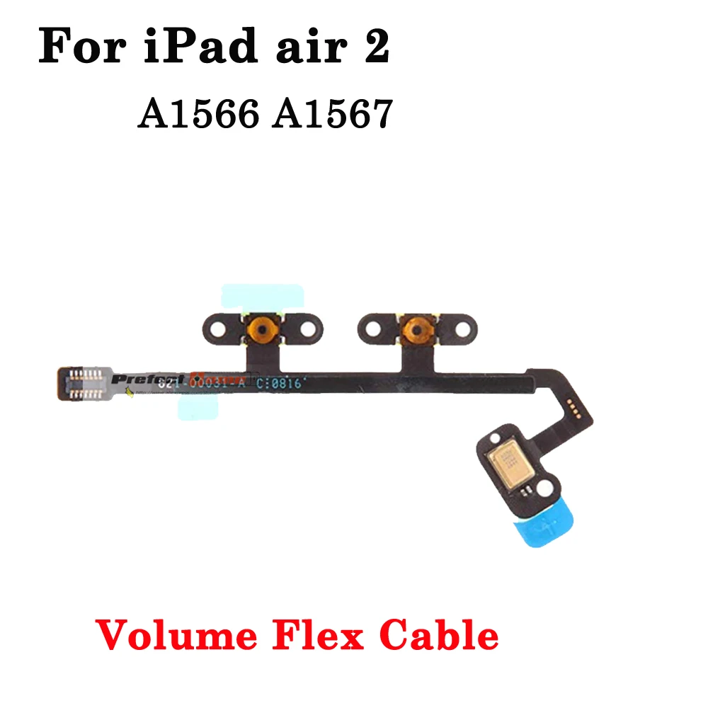 Power On Off Volume Up Down Switch Side Button Key Ribbon Flex Cable For iPad 5 6 7 8 9 Air 1 2 A1474 A1475 A1476 A1566 A1567