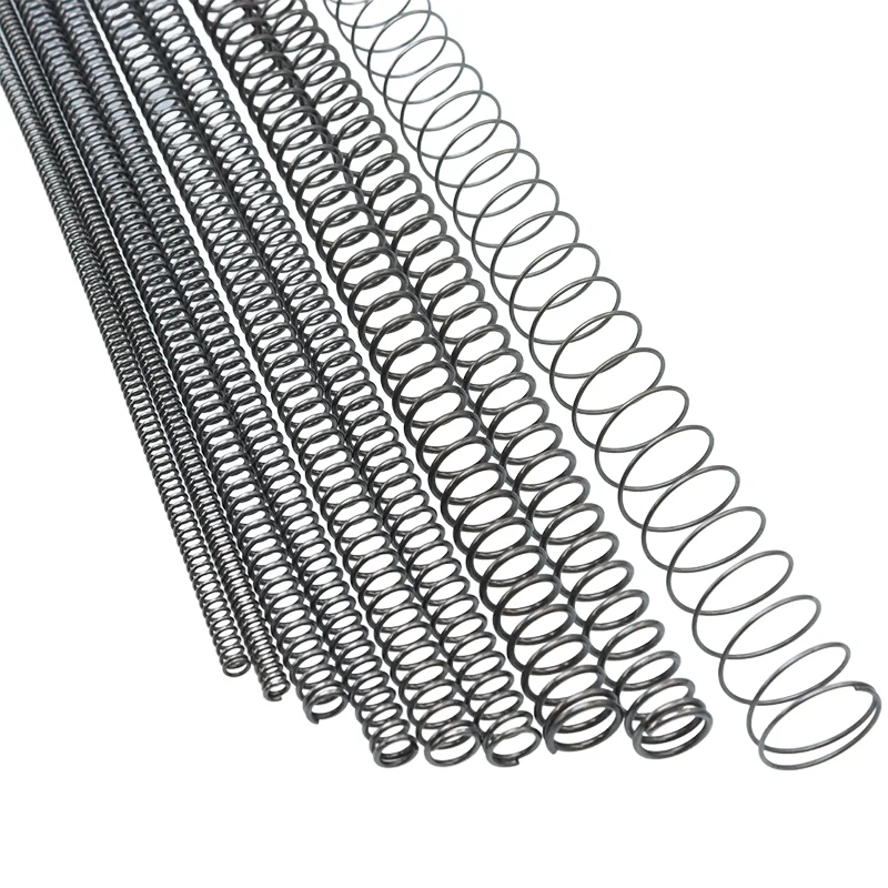 2pcs Steel Long Compression Spring Cylidrical Coil Length 300mm WD 0.8/1.0/1.2/1.5mm Release Return Y-shaped Pressure Springs