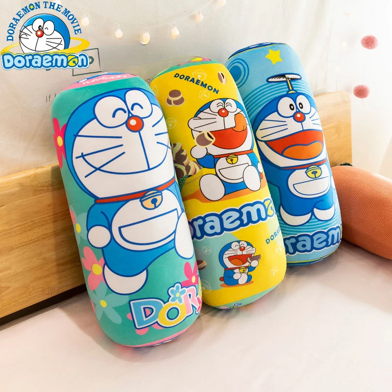 New Style Cartoon Doraemon Sofa Pillow Kawaii Office Napping Pillow Bed Pillow Detachable Washable Home Long Pillows