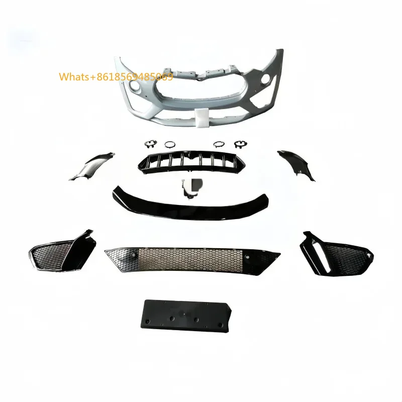 Upgrd Sport Front Bumper, Front Grille Front Bumper Surround Assemb of  Levante