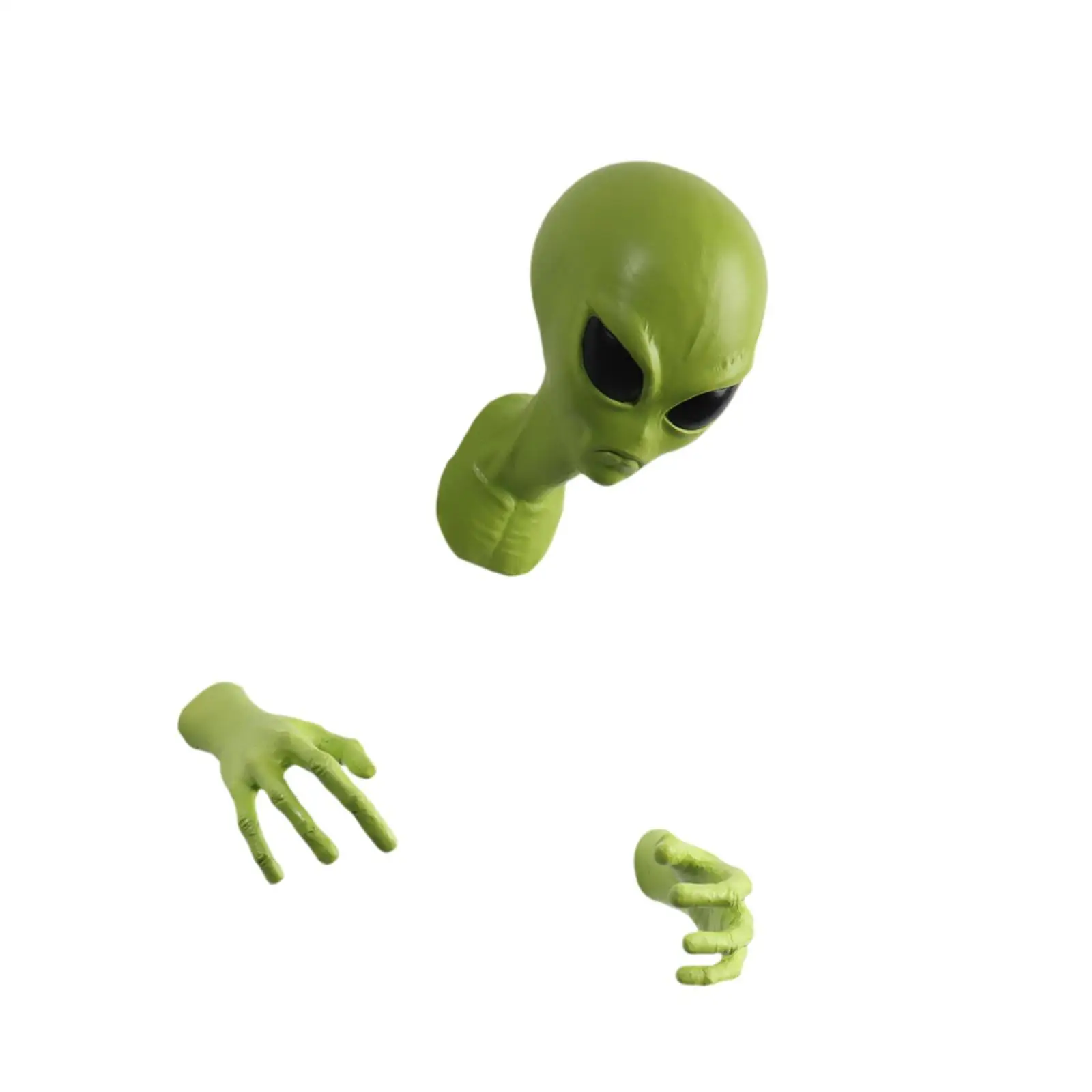 Extraterrestrial Wall Art Sculpture Home Decor Alien Figurine Halloween Accent