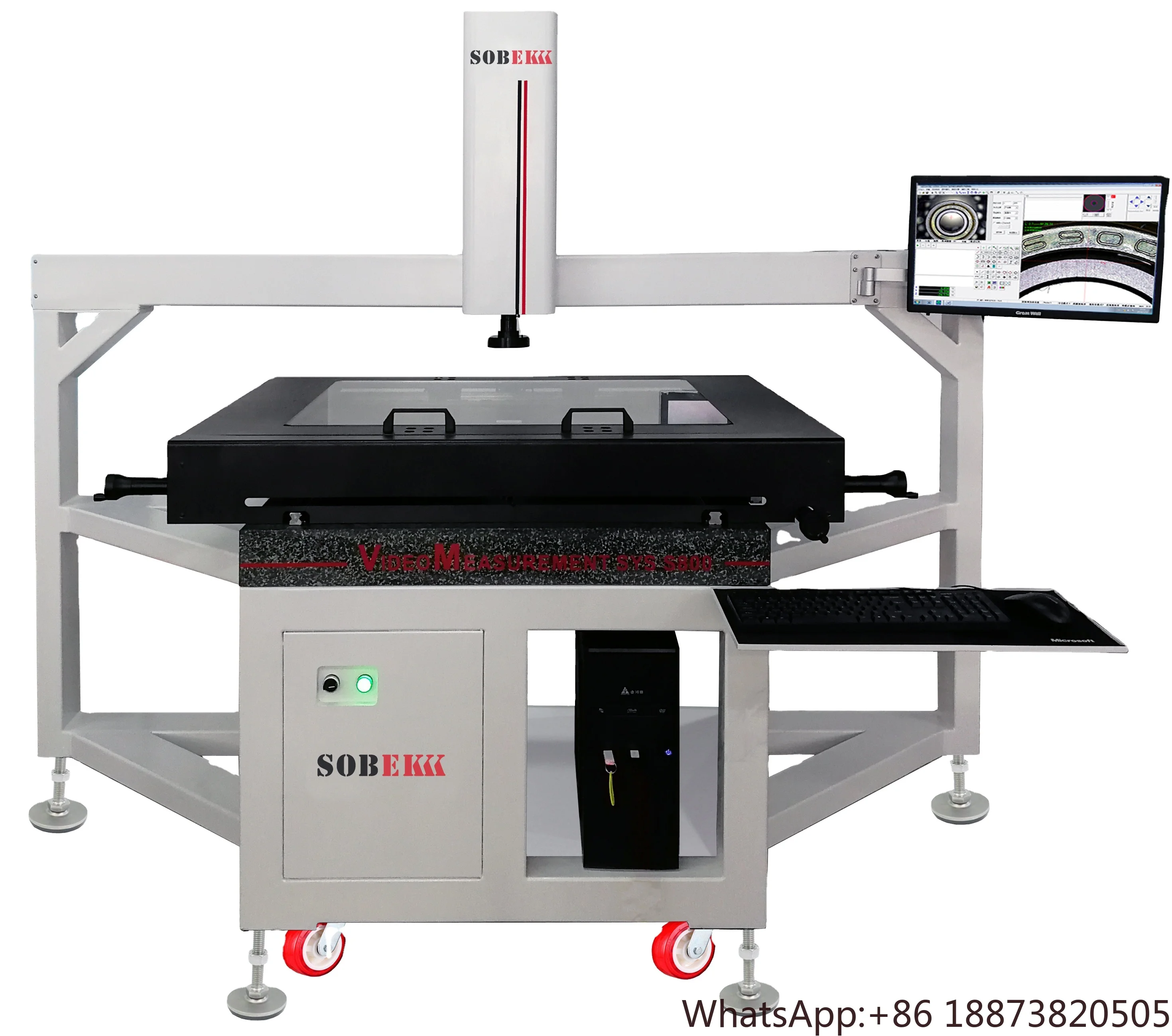 Semi Automatic Optical Video Measuring Machine VMM with X Y Z axis moving