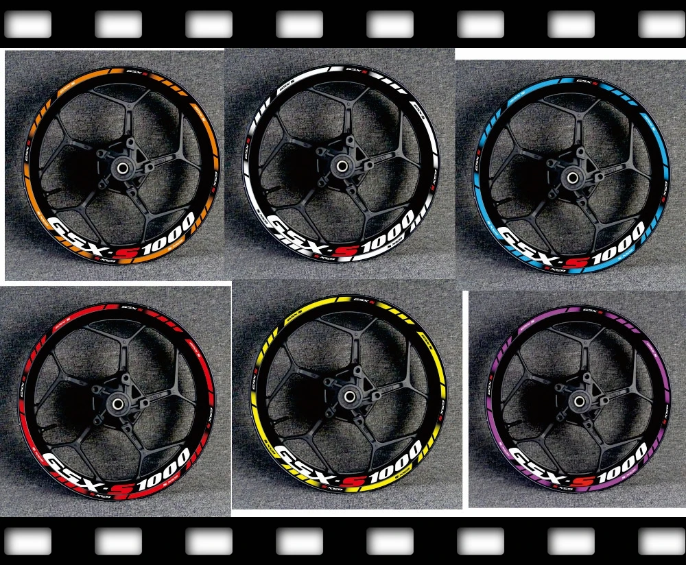 

Wheel Hub Decal Gsx-s For Suzuki GSXS1000 Motorcycle1000 R Logo Wheel Rim Gsxs/1000/R/S1000/S High Quality Reflective Sticker