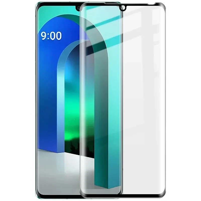 Protector de pantalla de vidrio templado para LG Velvet V50 V35 V40 V50S ThinQ 5G, cobertura completa 3D, 2 uds.