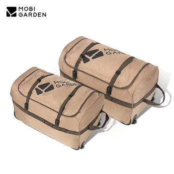 MOBI GARDEN Camping Trolley Bag Ausrüstung Zelt Aufbewahrung tasche Reisegepäck tragbar zusammen klappbar große Kapazität 80l 110l