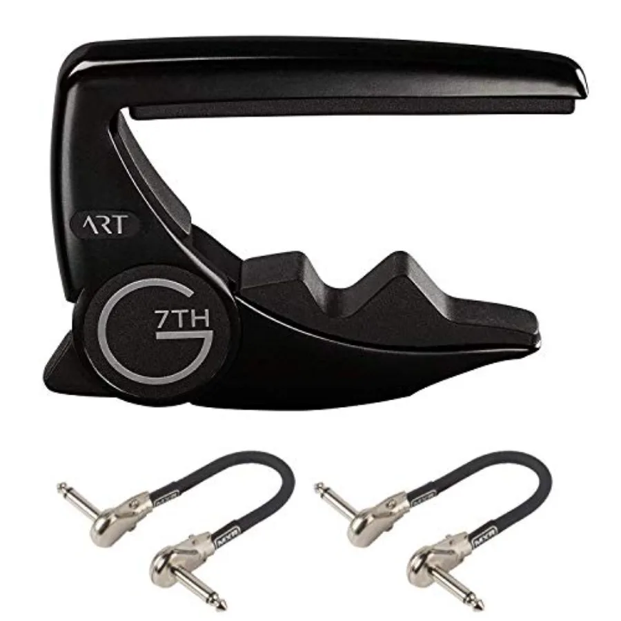 

Performance 3 ART Capo for 6-string guitars, satin black finish, lightweight aluminum construction with smooth tension control