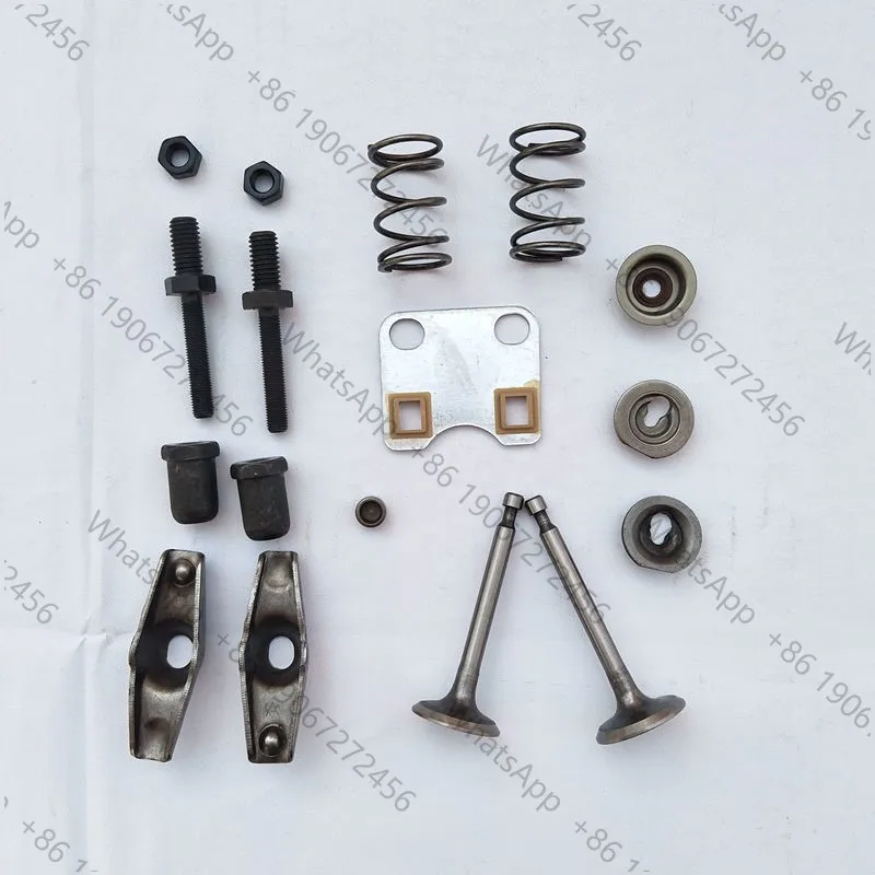 Generator Valve Rocker Arm Push Rod Guide Plate Set for  Engine GX160 GX200 177F 173F 166F 188F 190F 6.5HP 168F