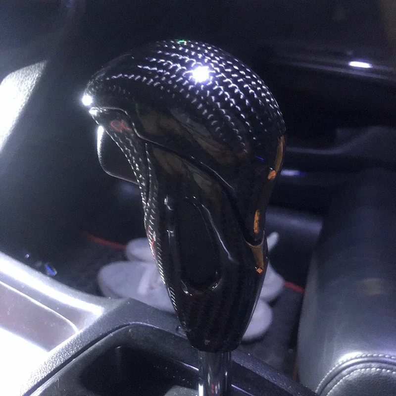 Carbon Fiber Automatic Gear Shift Knob For Honda Civic 2012 2013 2014 2015 OEM 54130-TR0-A21ZA