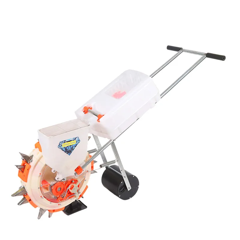 

Small manual corn, vegetable planter, manual corn planter with fertilization function