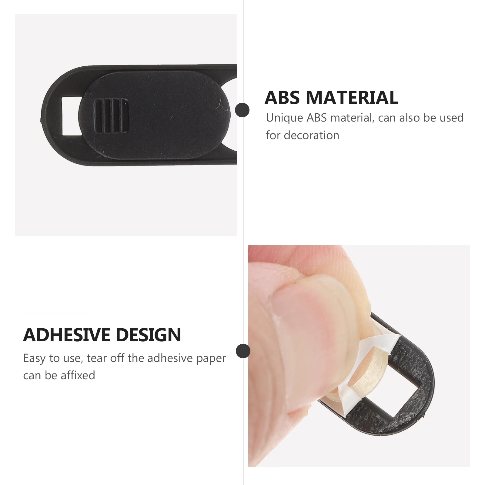 

3Pcs Webcam Covers Privacy Protective Lens Caps Lightweight Dust Proof Camera Protectors for Laptop Mobile Tablet