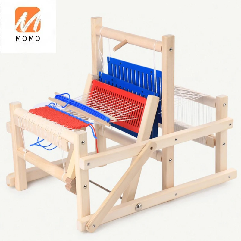 DIY weave knitting wool machine parent-child interactive toy wooden loom