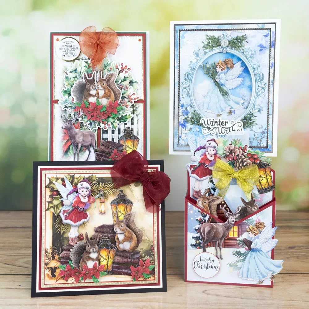 2025 جديد ممزق الدانتيل يموت سانتا Sidekicks يموت جمع يموت الشتاء توهج يموت مجموعة DIY بها بنفسك سكرابوكينغ بطاقات المعايدة ورقة Carft #2