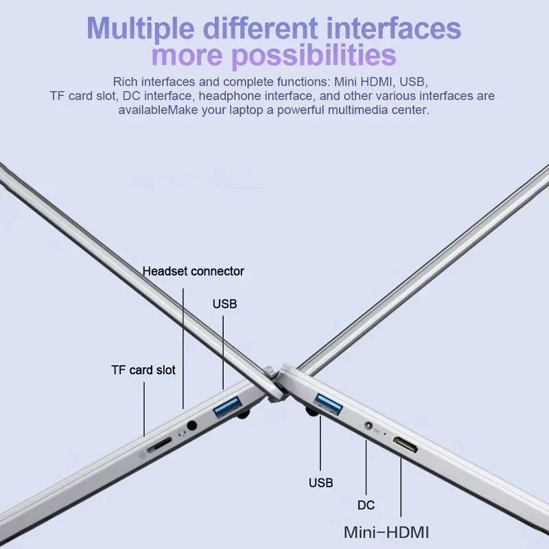 Новый ультратонкий ноутбук 15,6 дюйма, 16 ГБ ОЗУ, Φ SSD Intel N3700, Дисплей 1920*1080, компьютер для офиса и учебы, ПК с Windows 11 Pro