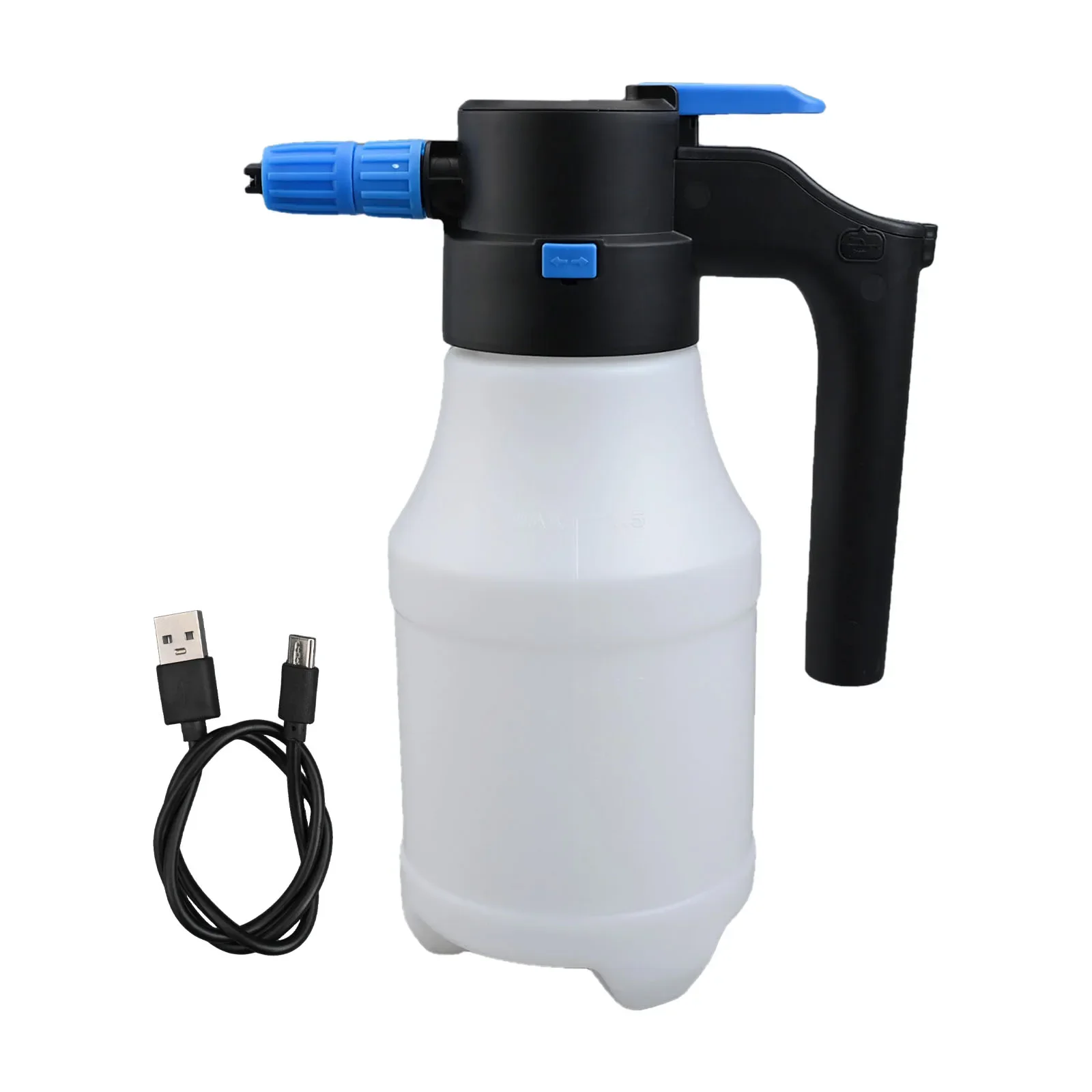 

1.5 Liters Foam Sprayer Car Wash Kit Anytime Car Wash Long-lasting Battery No Scratches Rich Foam For Bathroom Cleaning