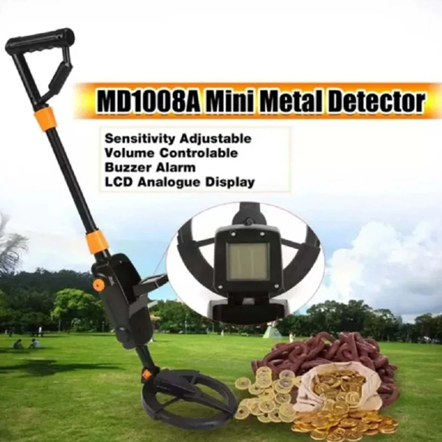 7.4 Inch Waterproof Kid Metal Detectors Gold Detector Lightweight Search Coil (24\