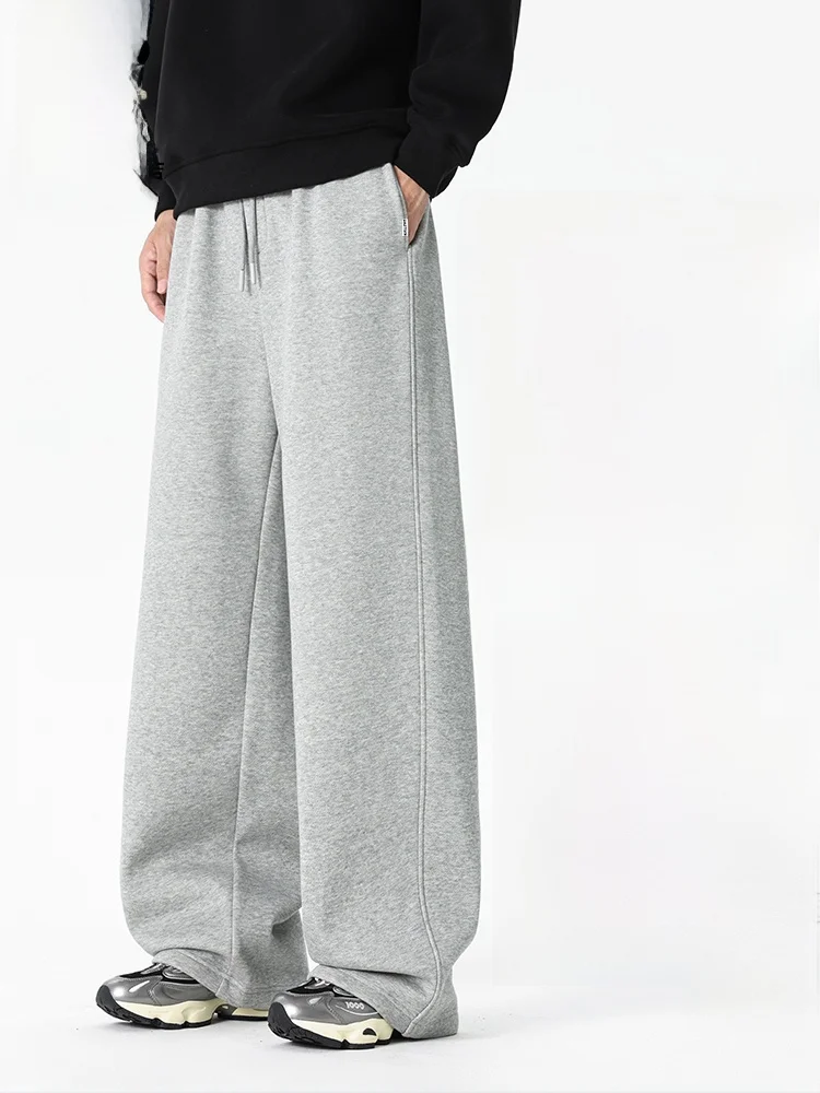 

Men's Fce Lined Straight Leg Pants Winter Sportswear Cleanfit Trousers American Sle Casual Cotton Pants