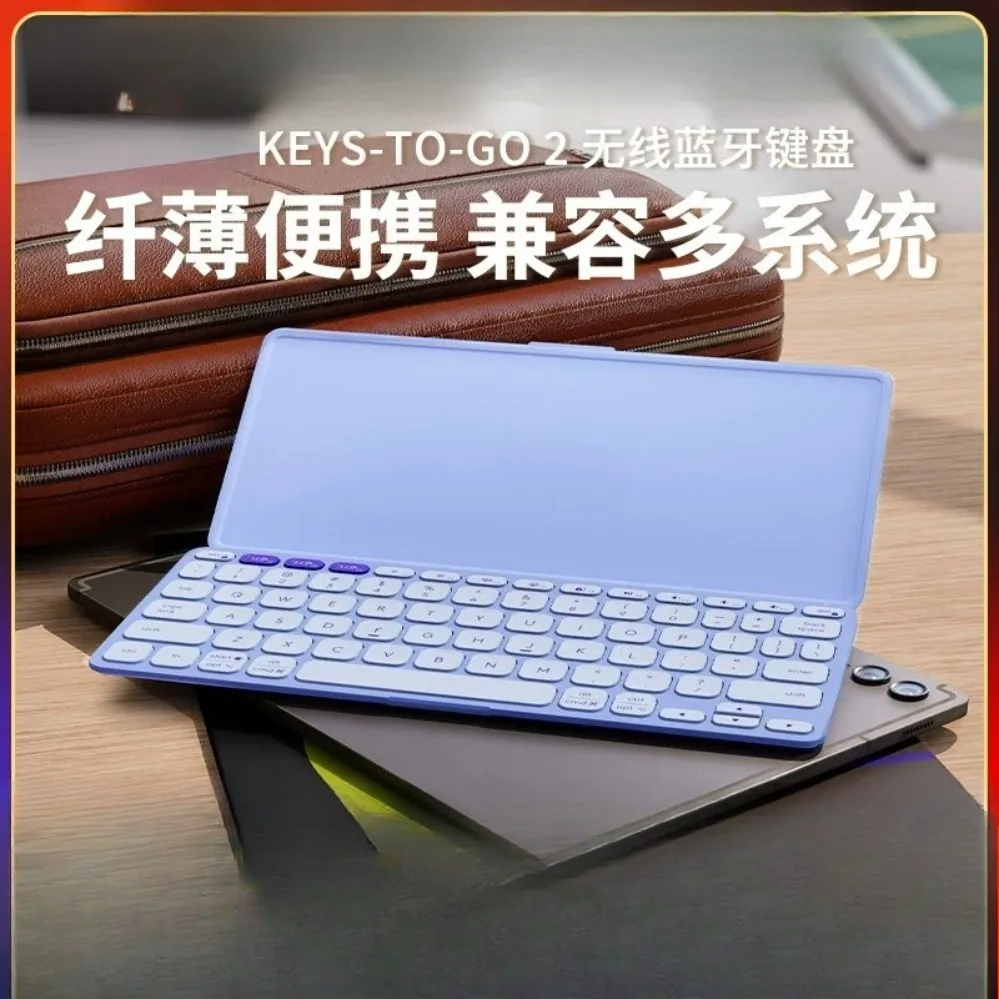 FOR Logitech Keys-To-Go 2 Ultra Slim Bluetooth Keyboard For iPad Tablet Laptop Phone Special Use Unpacked (007)