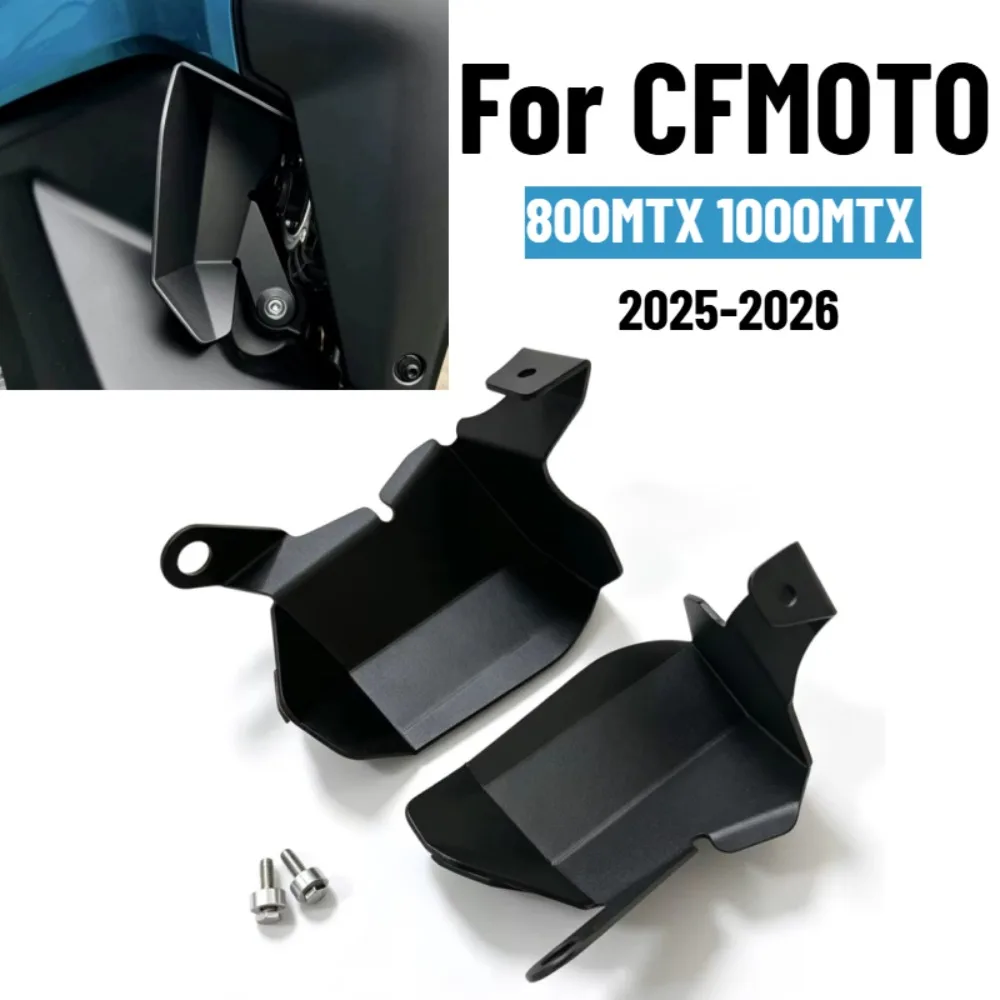 For CFMOTO 800MTX 1000MTX 800 1000 MTX MT-X 2025 2026 Motorcycle Radiator Deflector Thermo Fan Dissipation Deflector 1000MT-X