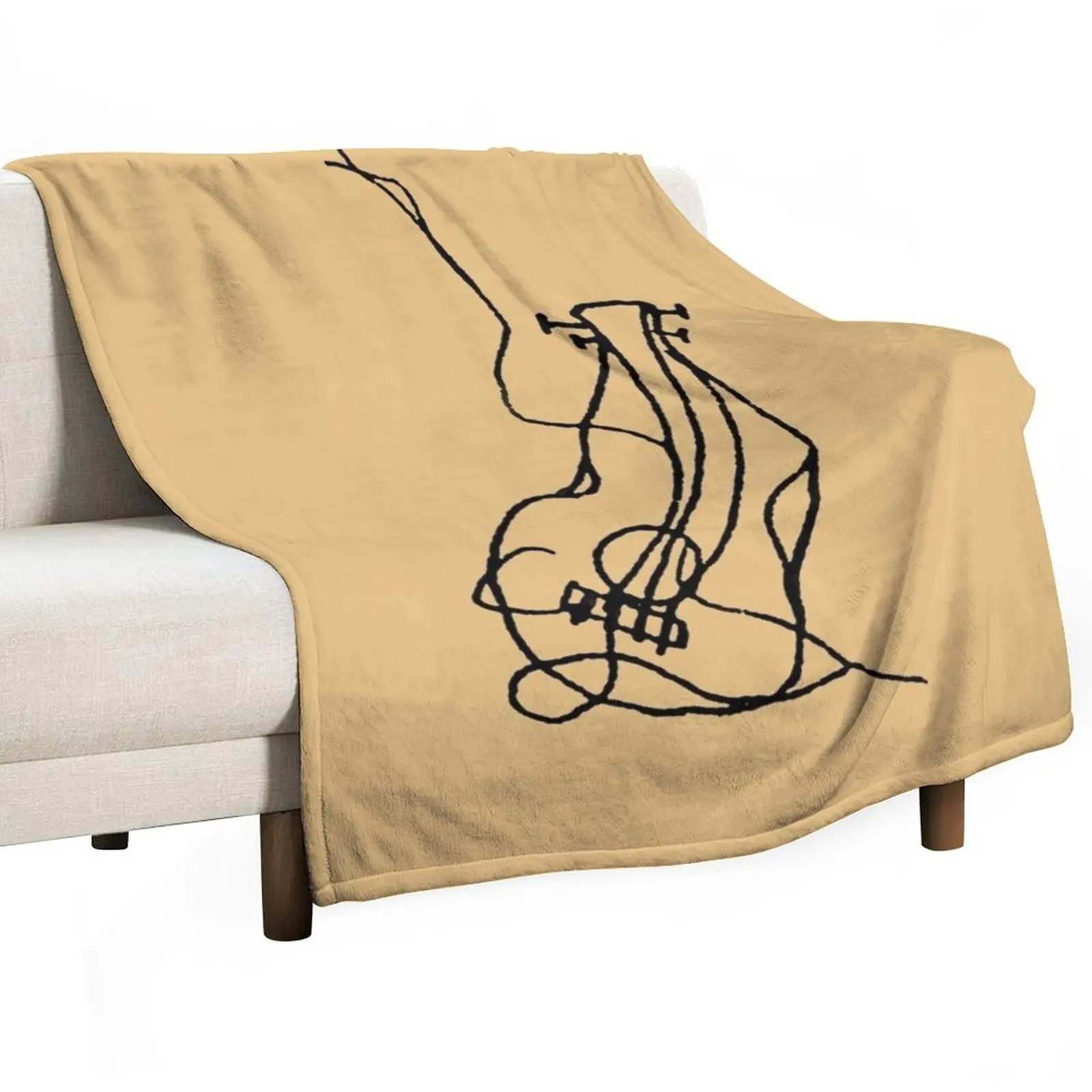 

Violin Throw Blanket Hairy Extra Large Throw Blankets