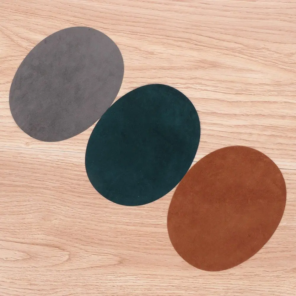 حقيبة الملابس والاكسسوارات الجلد المدبوغ الجلد المدبوغ النسيج التصحيح البيضاوي الحديد على الكوع بقع الحديد على بقع سترة القمم