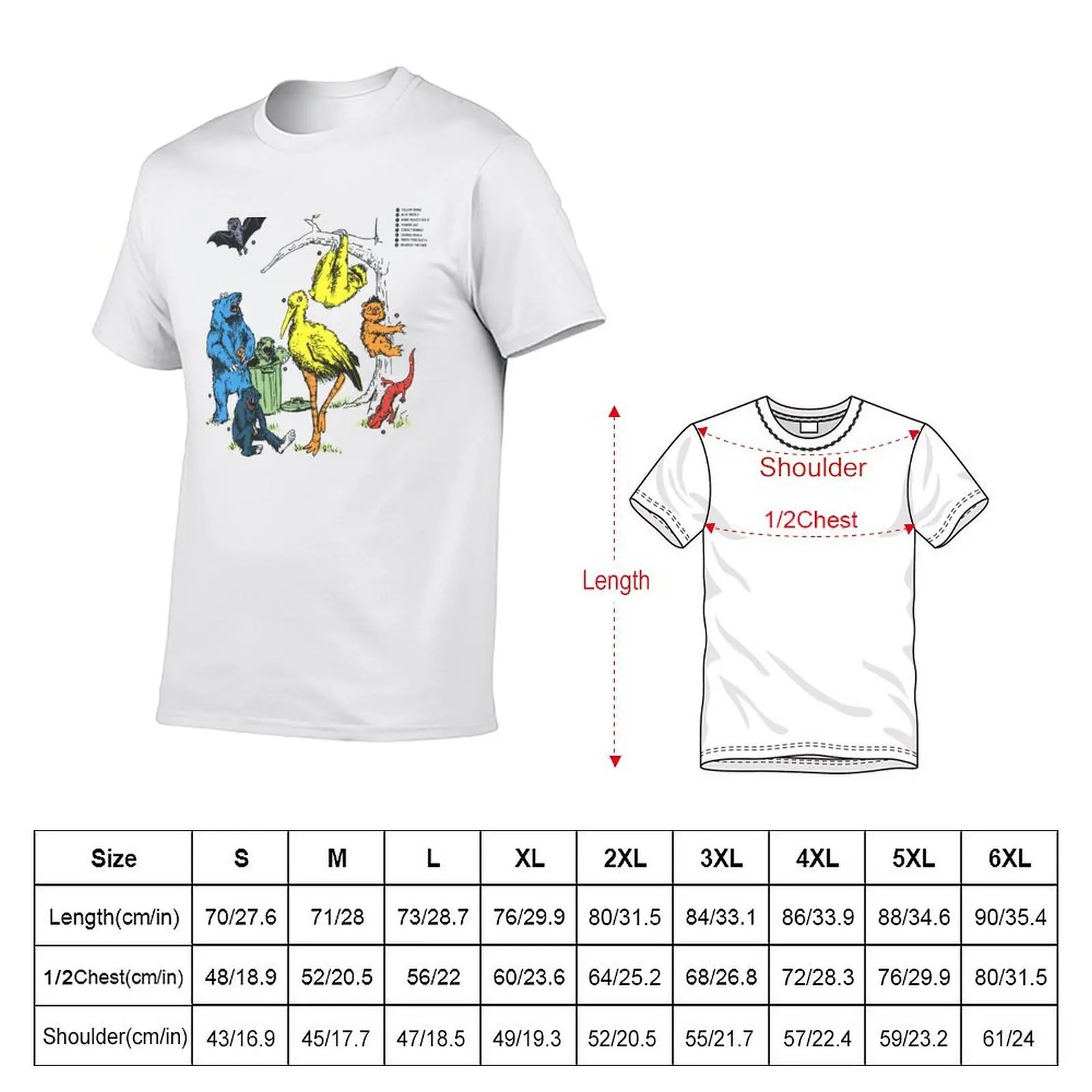 Friendly Beasts T-Shirt funny meme t-shirts vintage clothes mens graphic t-shirts anime