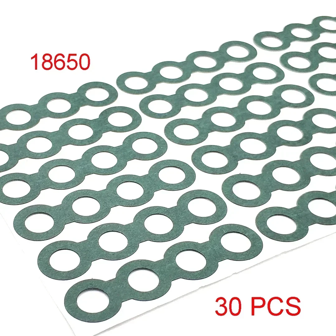 Joint d'isolation de batterie Li-ion 18650 21700 26650 32650, Patch de colle isolante pour cellules de batterie, tampons isolés d'électrode