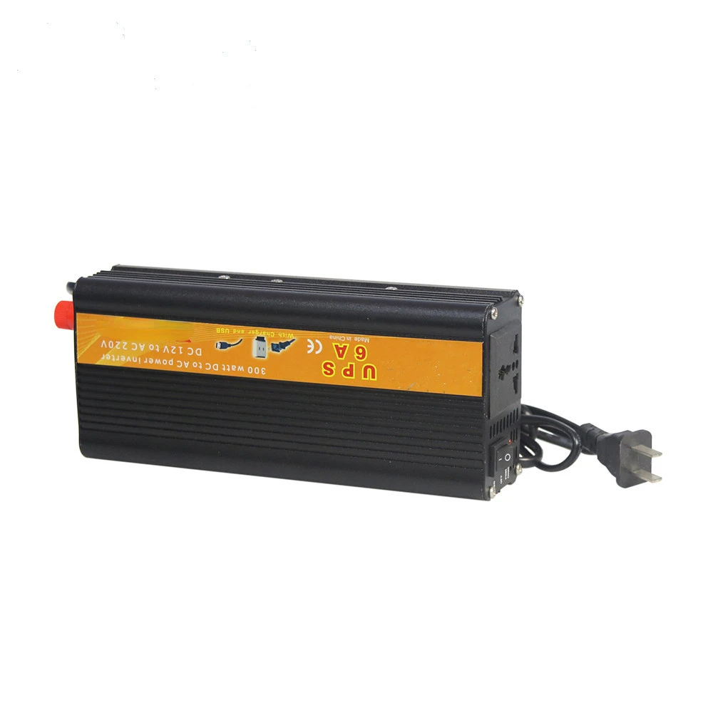 300W Correction Wave UPS Inverter Charging and Conversion Function From 12/24V To 110/220V