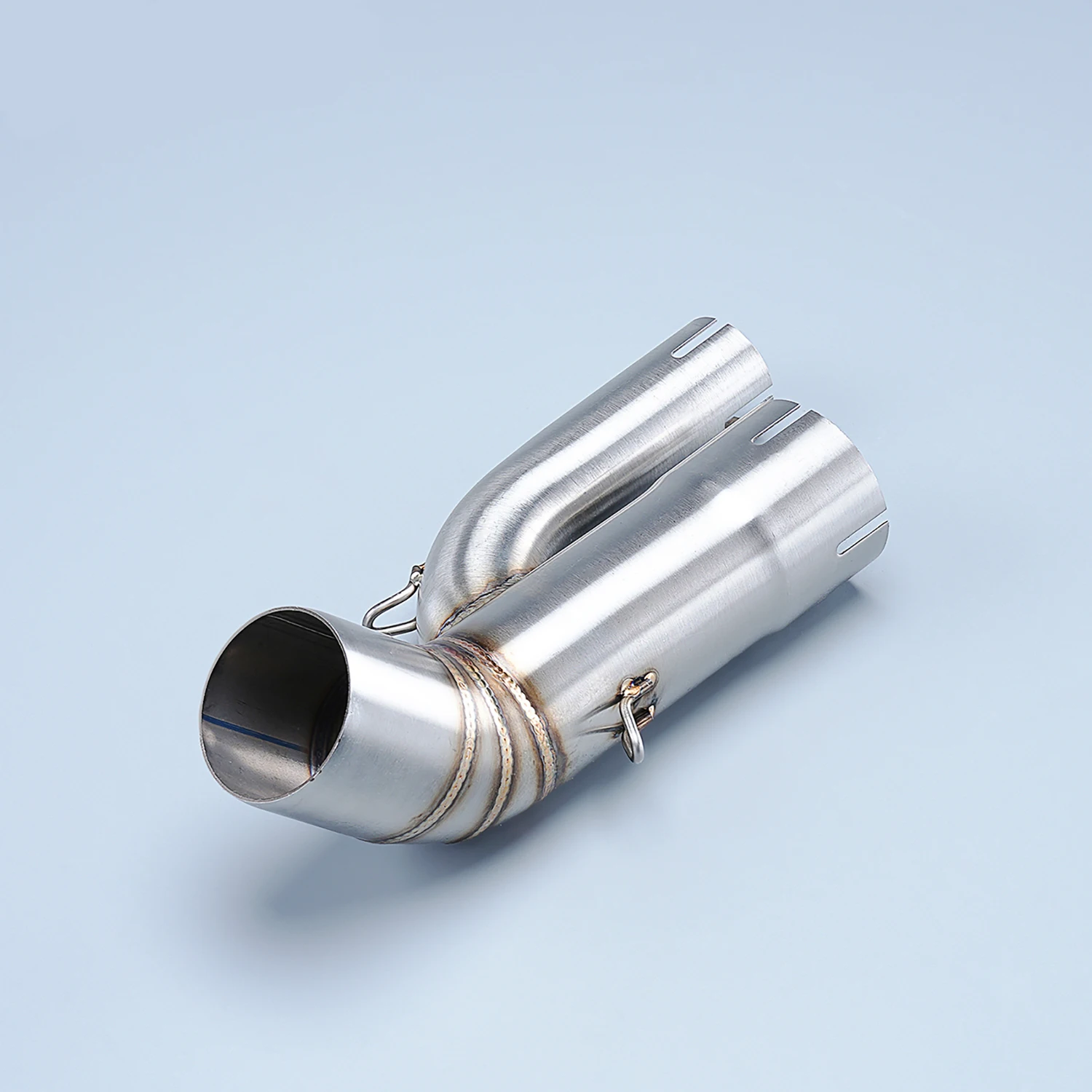 

For S1000RR Motorcycle Exhaust Muffler escape Moto Tube Middle Link Pipe stainless steel