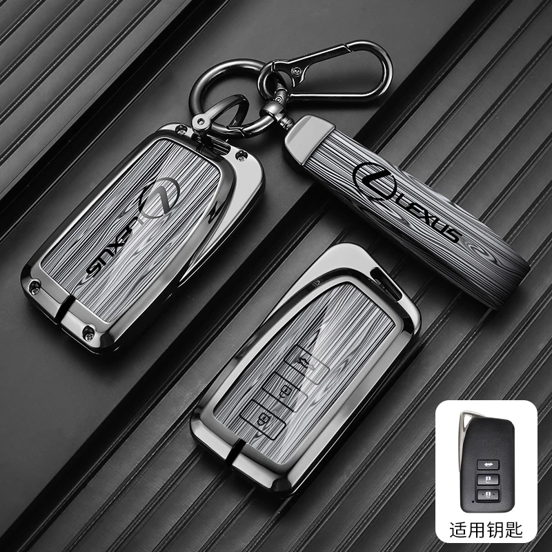 Zinc Alloy Car Key Case Cover Fob For Lexus NX GS RX IS ES GX LX RC 200 250 350 LS 450H 300H Key Auto Case keychain Accessories