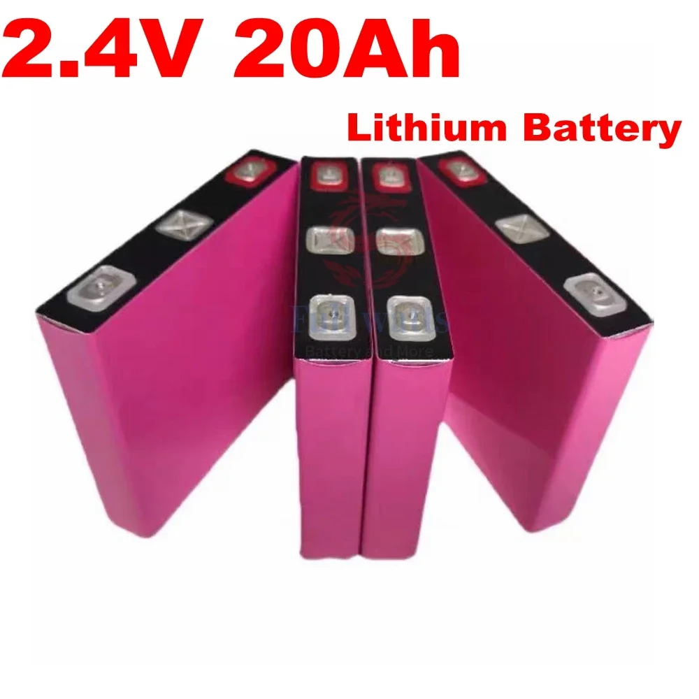 Deep cycles 2.4V 20Ah Lithium battery 20000 Cycles Lithium Titanate Battery for DIY 12V36V48V energy storage system EV