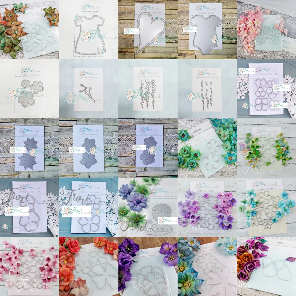 Recién llegados, juego de flores grandes, troqueles de corte de Metal para álbum de recortes DIY, tarjetas de papel, manualidades decorativas,