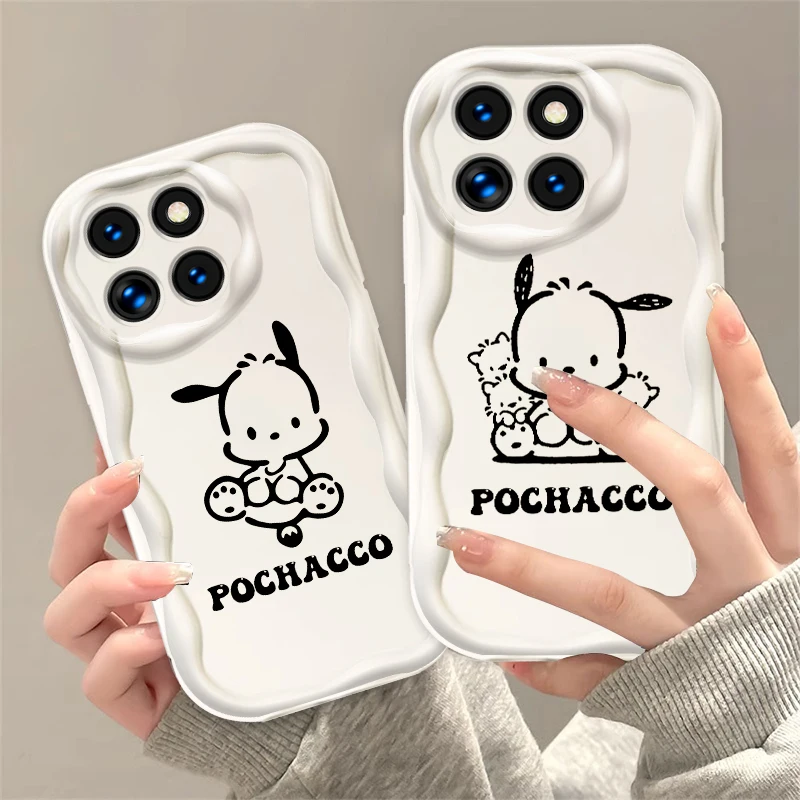 Cartoon Pacha Dog Cool For Xiaomi Mi 14 12 12T 11 Lite Poco M6 X6 X5 X4 X3 M3 F4 Pro GT NFC 5G Wave Oil Cover Phone Case