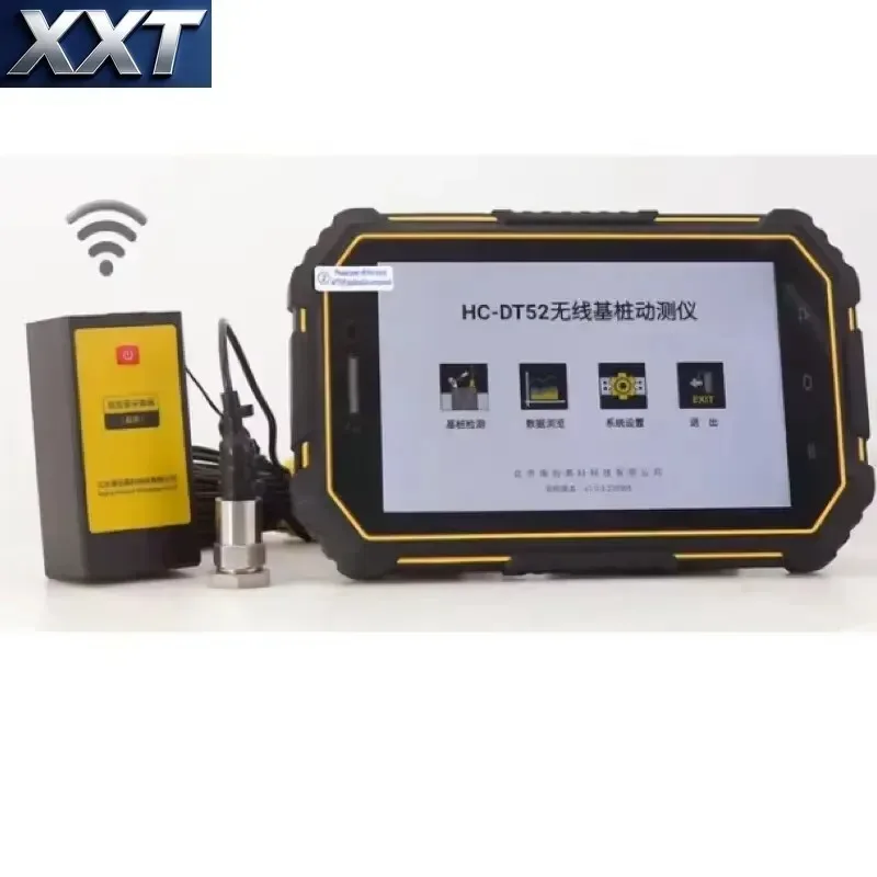 XXT HC-DT52 T-Measurement Ultrasonic Foundation Pile Integrity Tester Wireless Dynamic Pile Testing Instrument