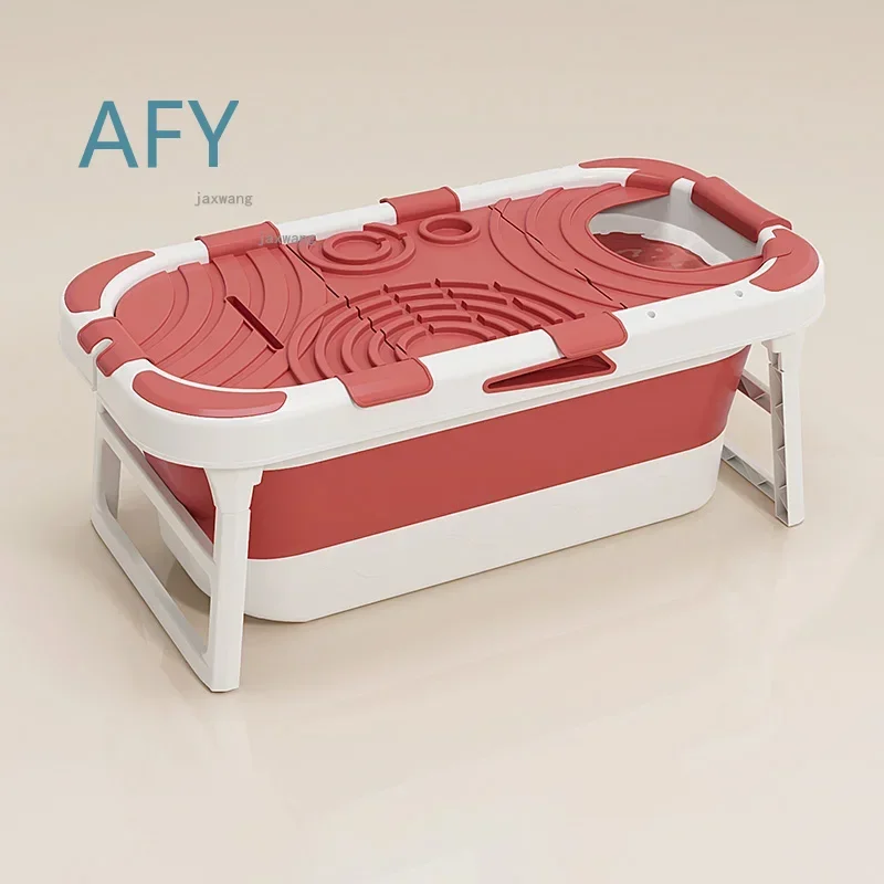 Folding Bathtub for Dormitory Apartment Home Use Thickened Plastic Full Body Bath Barrel Sauna Spa Tub Multifunctional Bidet