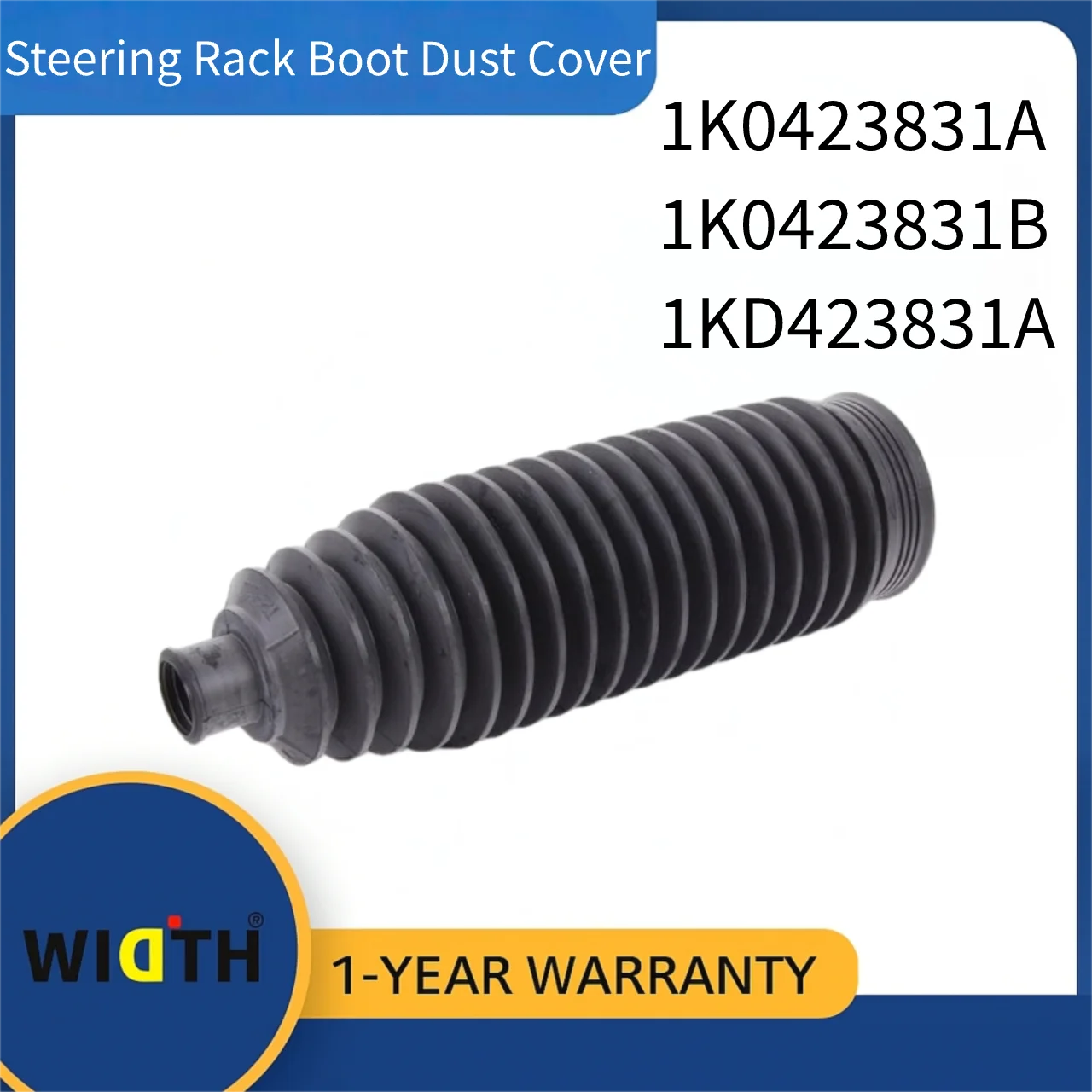 

1K0423831A 1K0423831B 1KD423831A Steering Rack Boot Dust Cover for VW Golf MK5 MK6 2004-2015 | OE Replacement
