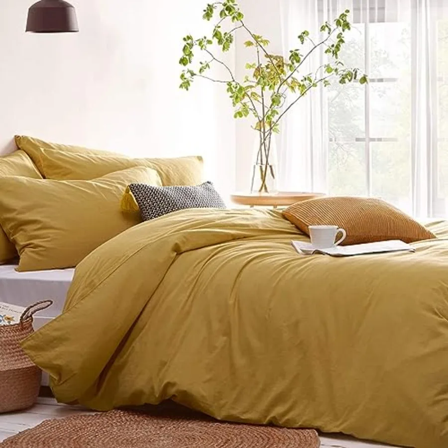 Duvet Cover Size With Zipper 3 Pieces Super Soft Microfiber…