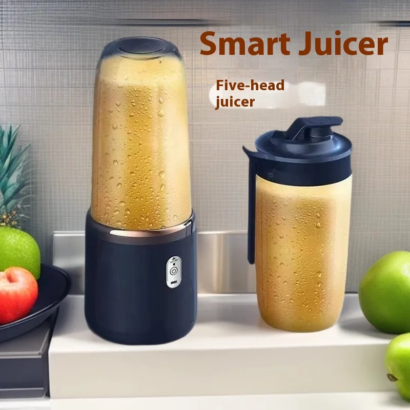 Portable charging small juice cup for home use, wholesale, multi-functional juice blender, juicer