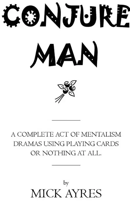 Conjure Man By Mick… - image