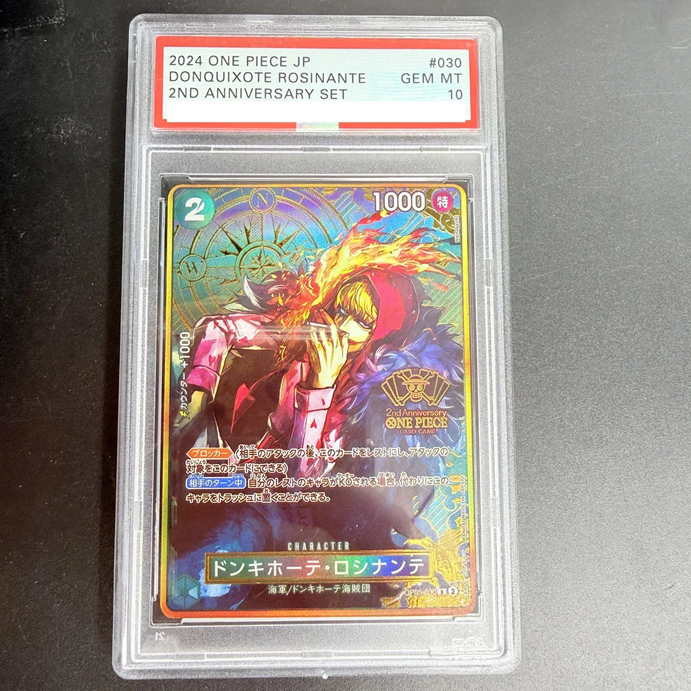 one piece card game donquixote rosinante OP05 Custom Leader TCG holofoil pattern or surface detail) OPCG BOOSTER PACK -LEGACY OF
