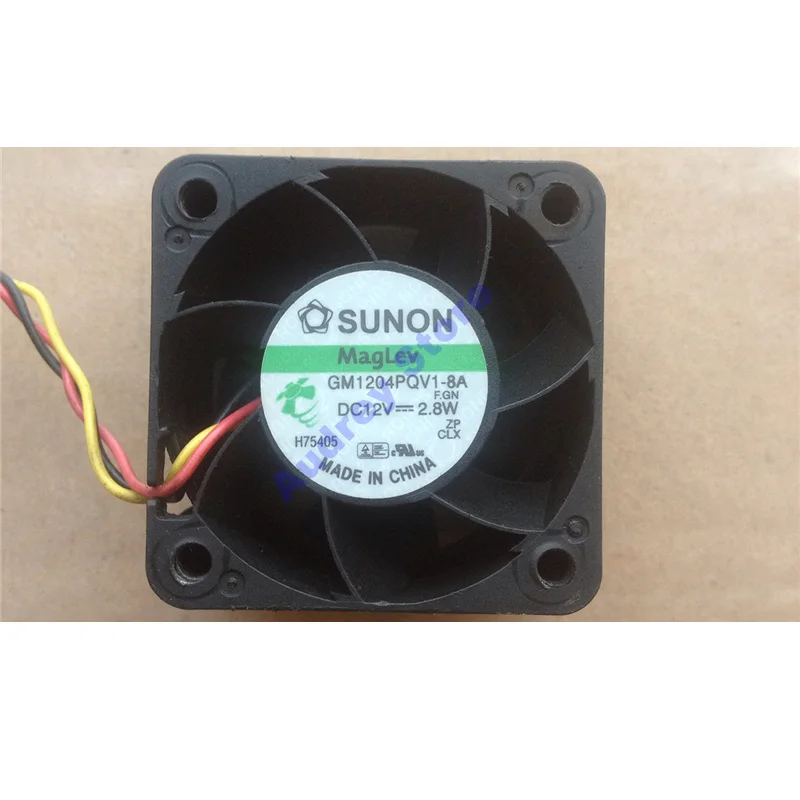 Ventilador de refrigeración para servidor, 4028 GM1204PQV1-8A Original soplador de aire, 4cm, 12v, 2,8 w, 0.24A, 9200rpm, 14CFM